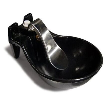 Bebedero automático caballos lengueta negro