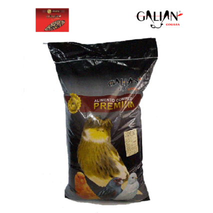 Mixtura Canarios Normal sin avena saco 20kg Galian