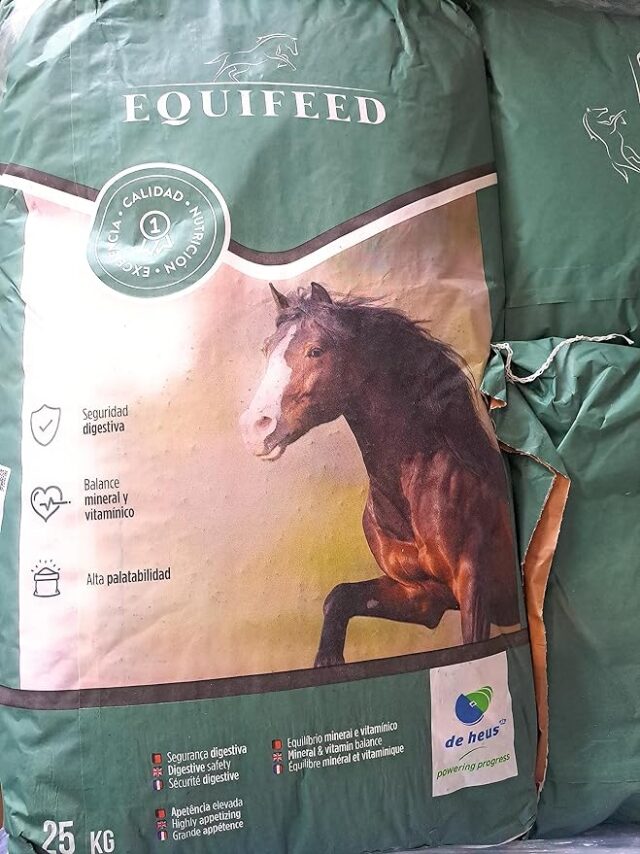 PIENSO PARA CABALLOS EQUIFEED EXCELENCIA CALIDAD Y NUTRICION GRANULADO PARA CABALLO 25KG