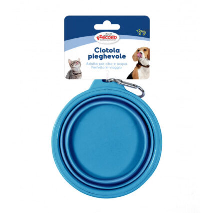 Comedero Plegable Color Azul 1000ml